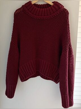 Free People My Only Sunshine Sweater XL